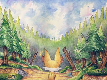 «Adventurous Fennekin»
