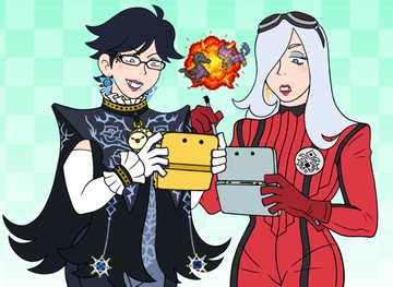 «Bayonetta y Jeanne»