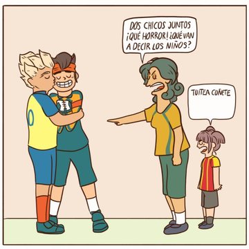 «Qué van a decir los niños»