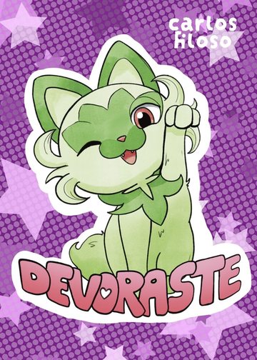 «Sprigatito devorador»