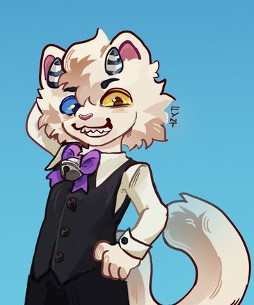 «@Fynt_meow Shiromiau Fursona»